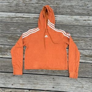 Adidas crop hoodie Y2K